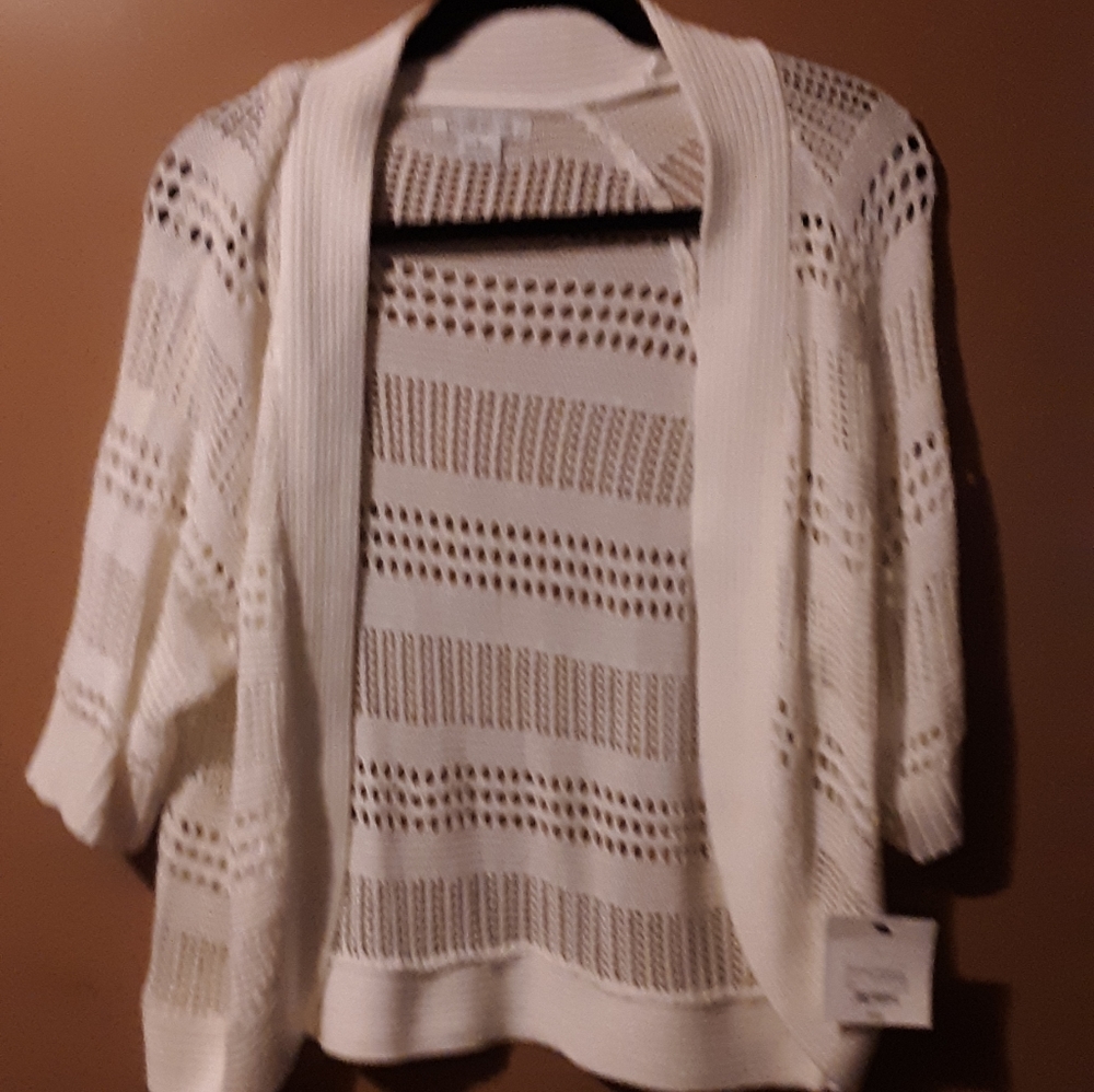Open cardigan crochet sweater